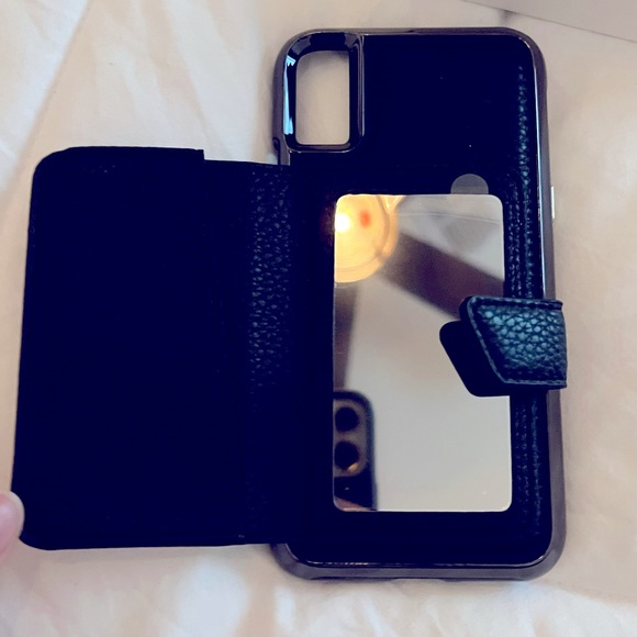 Case-Mate Compact Mirror Wallet Case in Black - Picture 8 of 8
